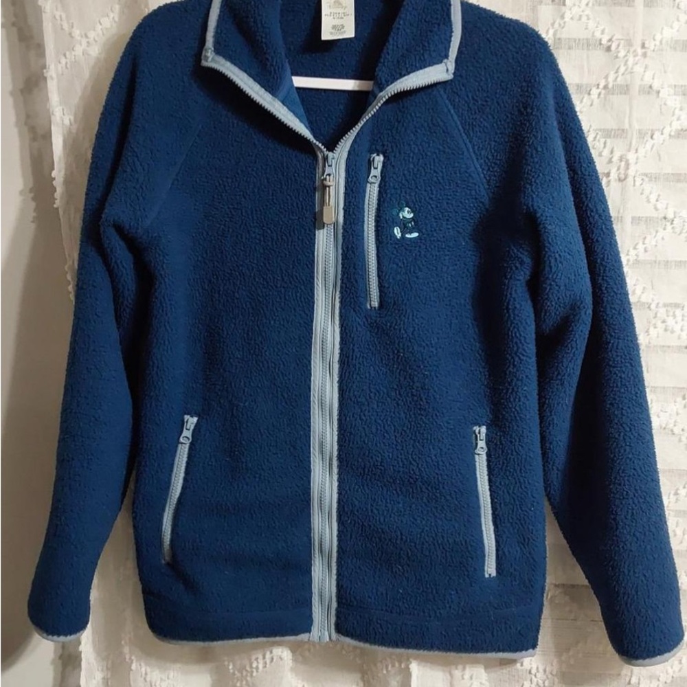 Men's Walt Disney World Mickey Mouse Zip-Up Fleece Sweater Size XL